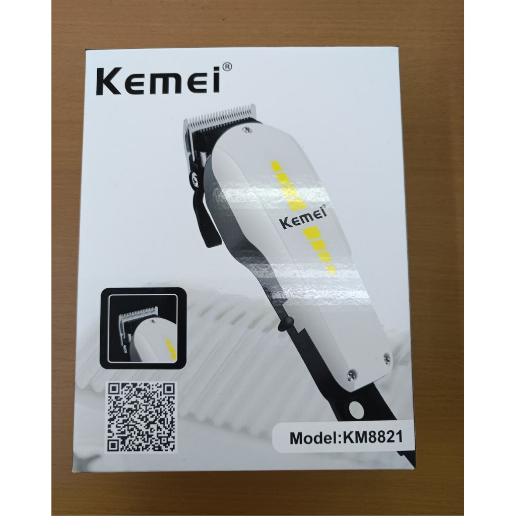 (COD)Alat Mesin Cukur Rambut Listrik Original Kemei KM-8821 / Hair Clipper Elektrik Original KM8821