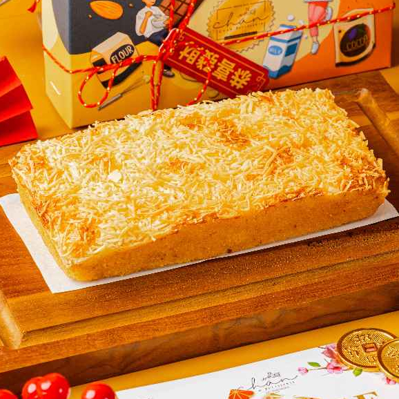 Bolu Tape Keju Chan Patisserie Size 20x10cm | Hampers Imlek | Chinese New Year