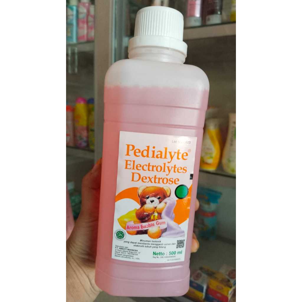 pedialyte  electrolytes dextrose  bubble gum 500 ml