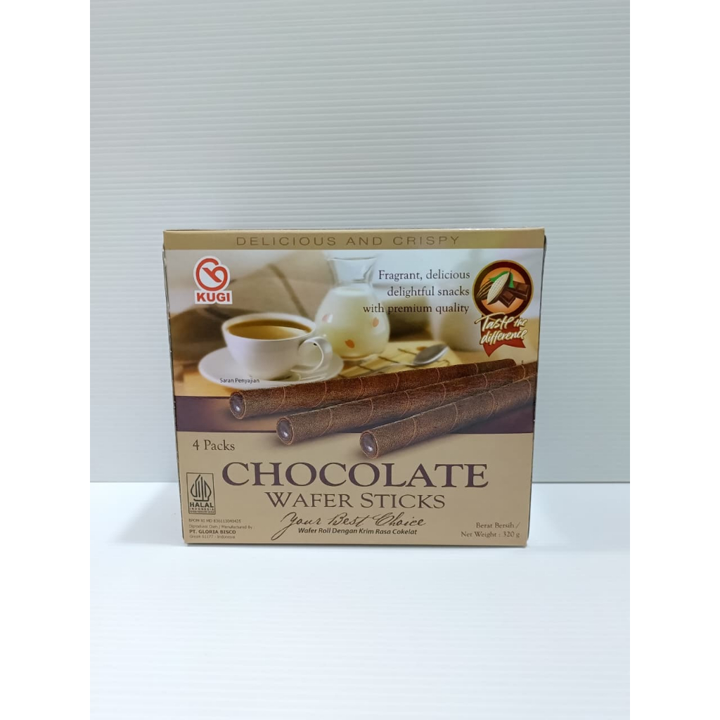 KUGI WAFER STICK CHOCOLATE 320GR HAMPERS
