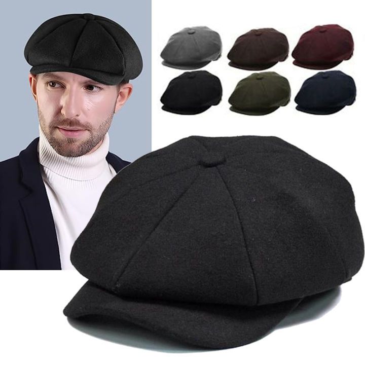 Topi Newsboy Cap Pria Dewasa Flat Cap Pelukis Apel Gatsby Hat Import Premium Beret Vintage Style