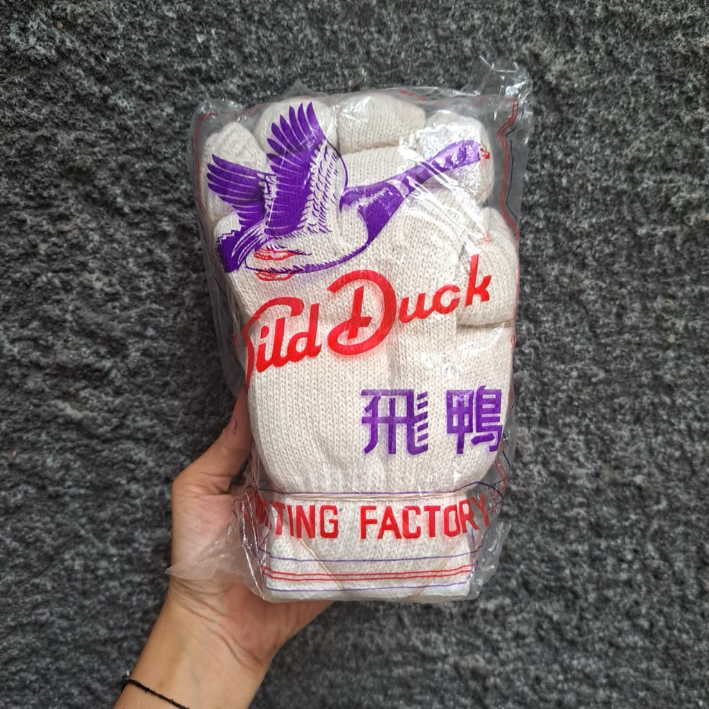 [LUSIN/ 2 BKS] Sarung tangan SWAN putih