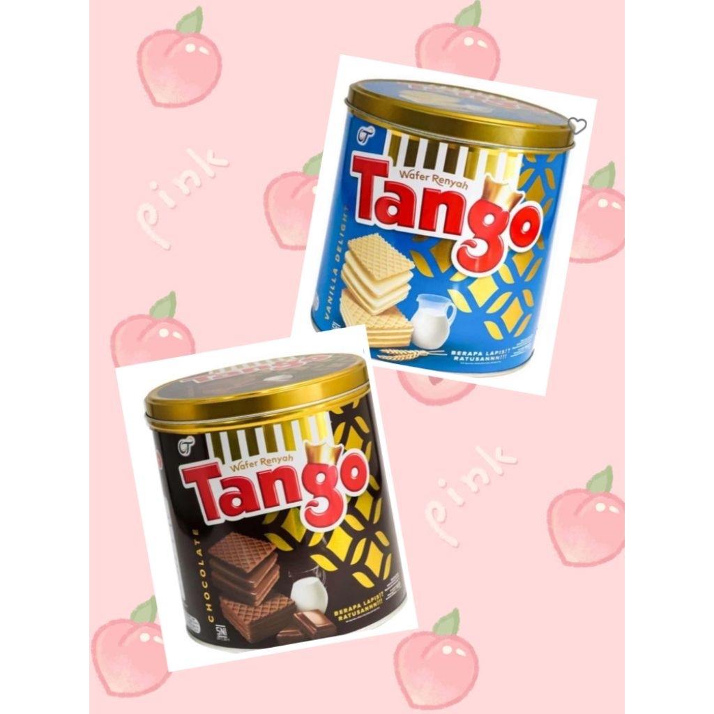 Tango Wafer Biskuit Kaleng 270gram