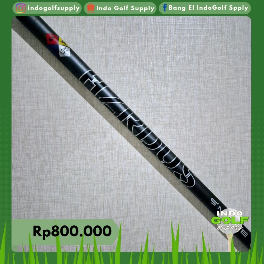 Shaft Hybrid Iron PROJECT X HZRDUS SMOKE BLACK 6.5 Extra Stiff 80 Gram 91,5 cm FREE GRIP – Stick Gol