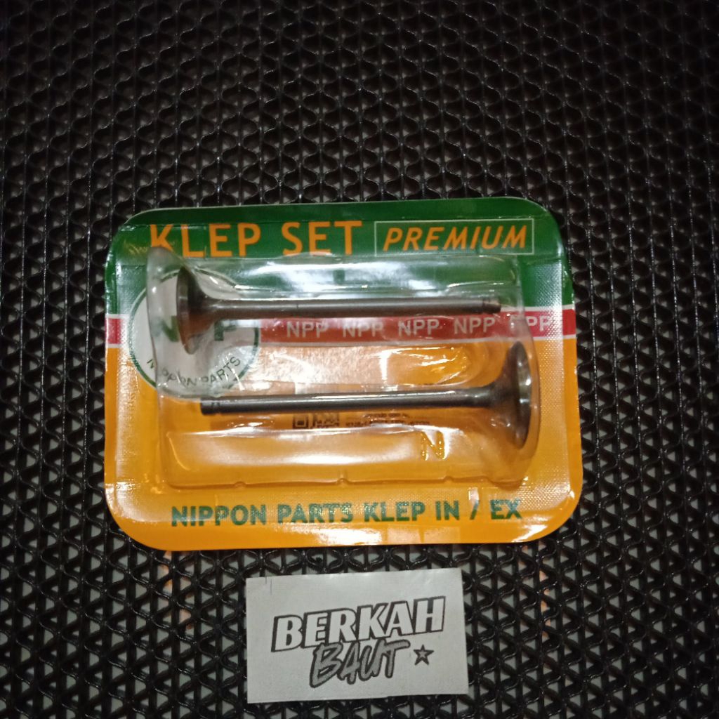 KLEP SET PREMIUM HONDA VARIO  TECHNO 125 ORIGINAL NPP