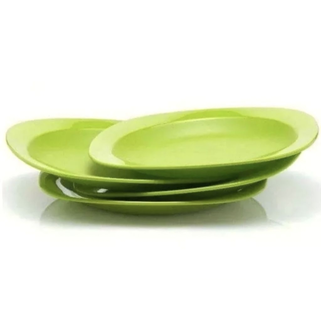 Tupperware Original Blossom Plate (4 Pcs)