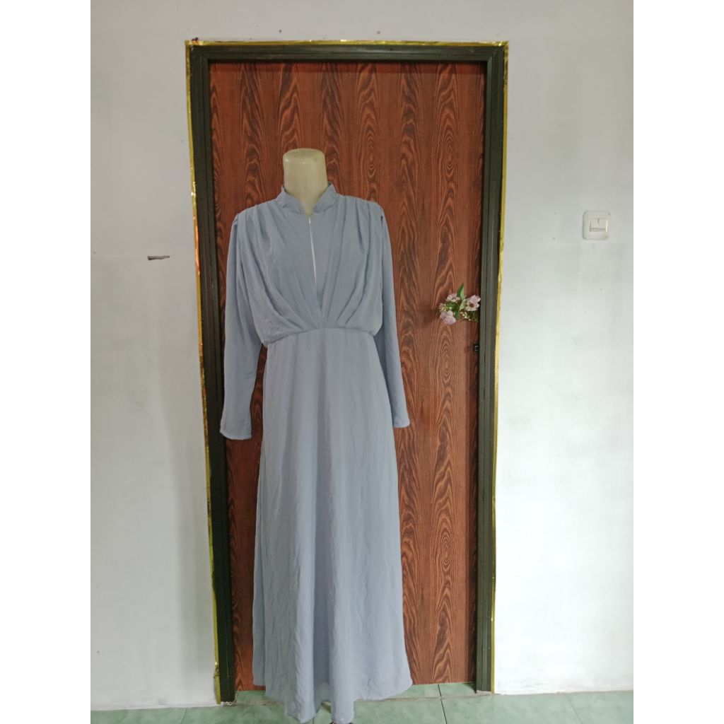 Gamis Biru Denim