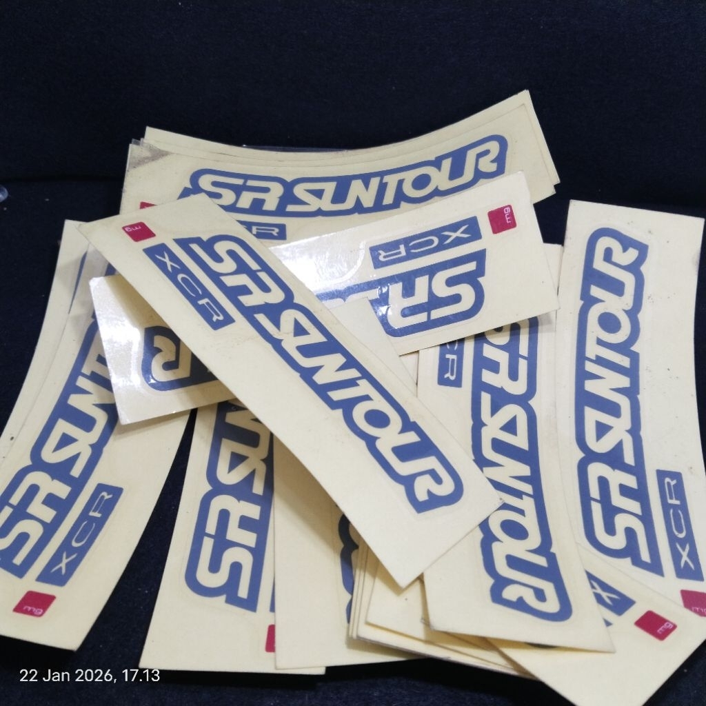 STIKER FORK BRAND SR SUNTOUR ORIGINAL