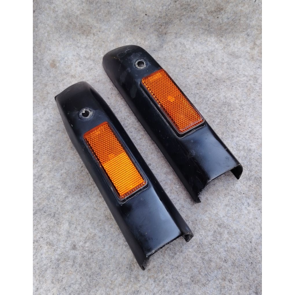 cover shock Suzuki rc tutup shock depan Suzuki rc ori body Suzuki jet cooled ori cover shockbreaker 