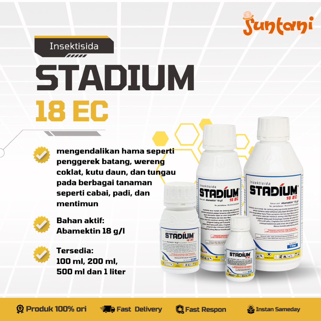 INSEKTISIDA STADIUM 18 EC 500 ml