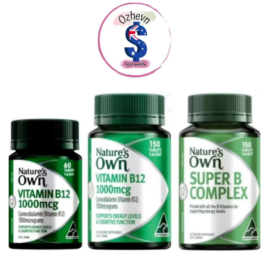 Nature's Own Vitamin B12 1000mcg / Super B Complex