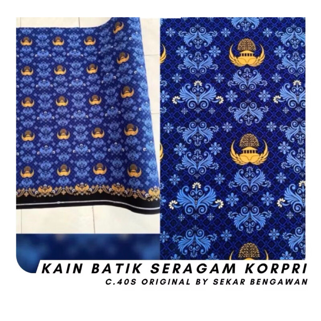 preloved bahan korpri 2 meter