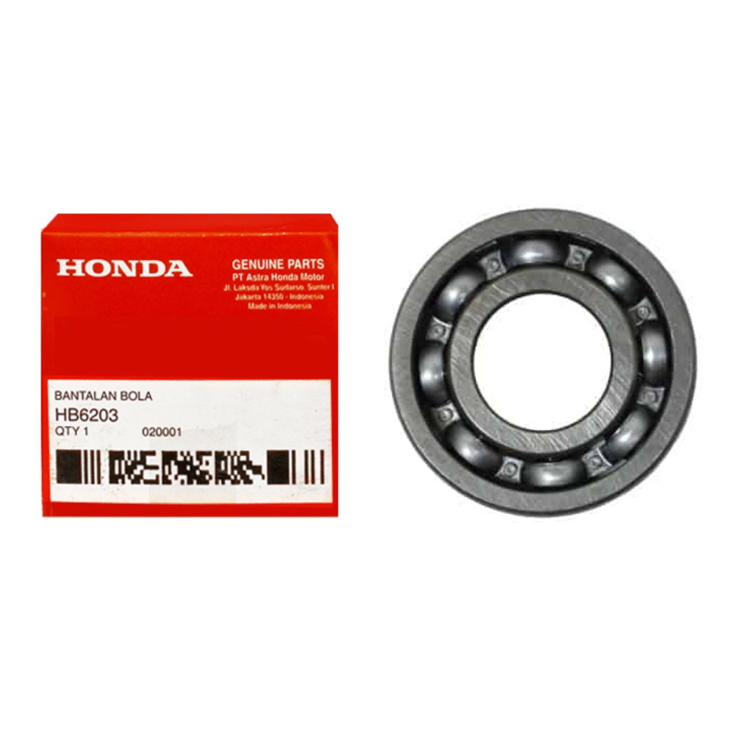 BEARING LAHER RODA BELAKANG 6302 HB6302RS ORISINIL ASLI HONDA AHM