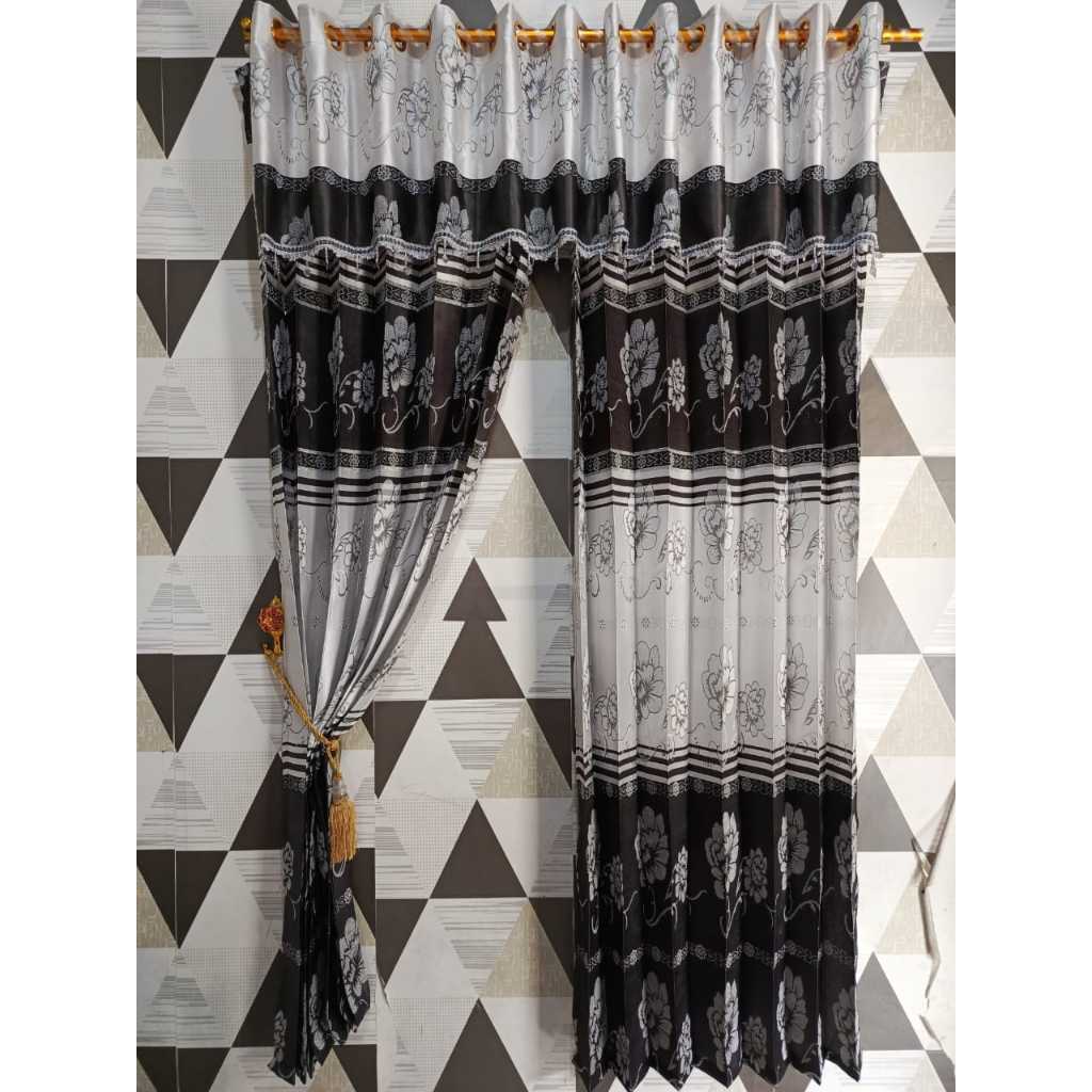 GORDEN JODA-Gorden Prada Model Poni Pisah - Gorden Jodha Pintu & Jendela Minimalis Elegan