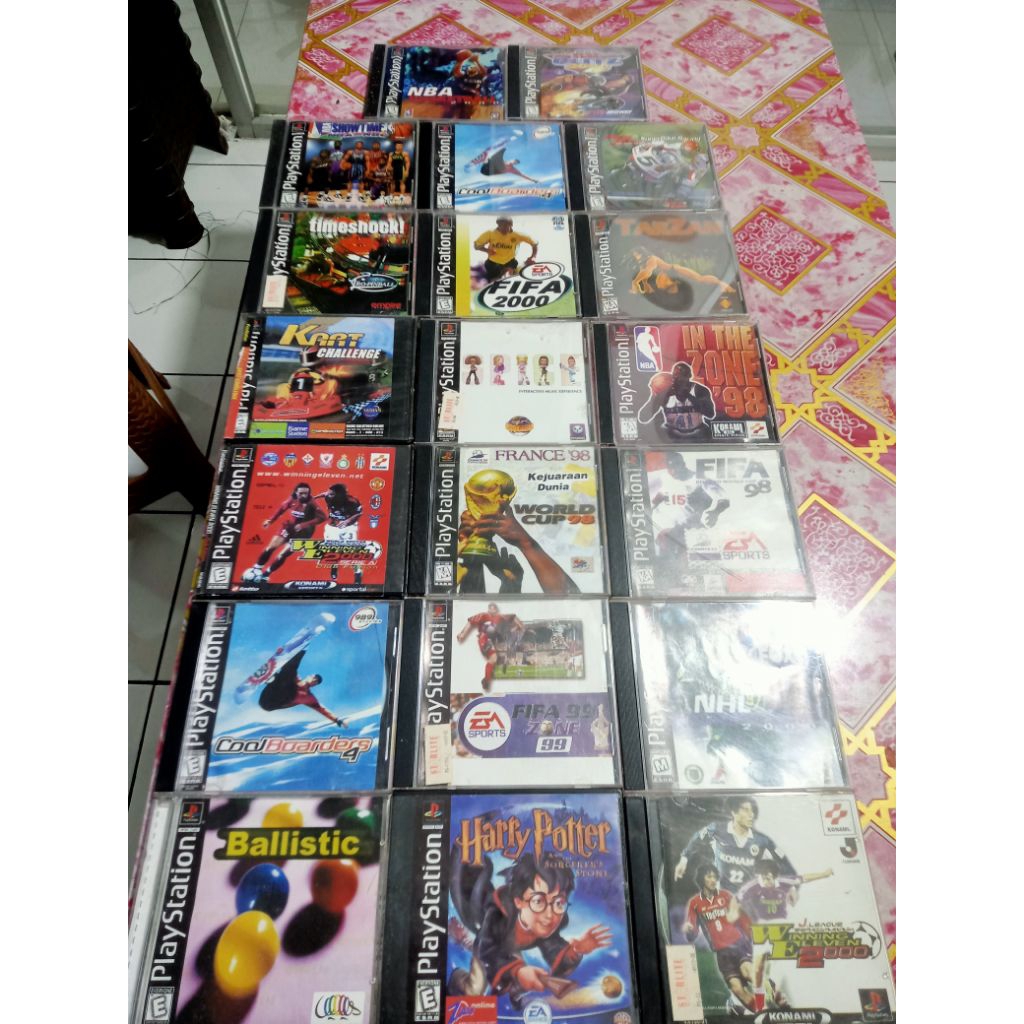Borongan kaset PS 1 20 pcs