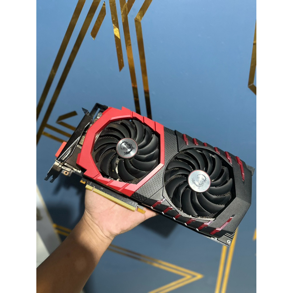 VGA Msi Gaming X 8Gb GTX 1070 256bit LED