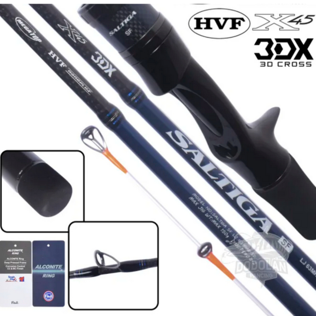 Joran DAIWA SALTIGA GX LJ 63MHB |  Overhead Laut | Resmi