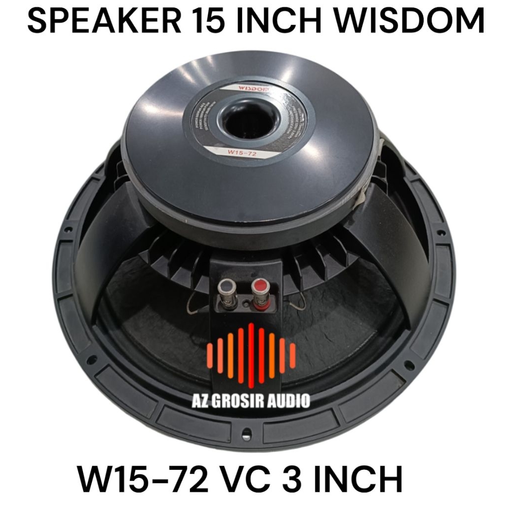 speaker 15 inch wisdom w1572 speaker wisdom w15-72