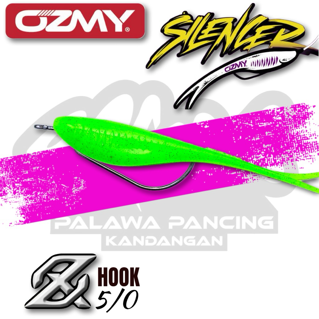 Silencer 12 cm Original ozmy + Hook 5/0