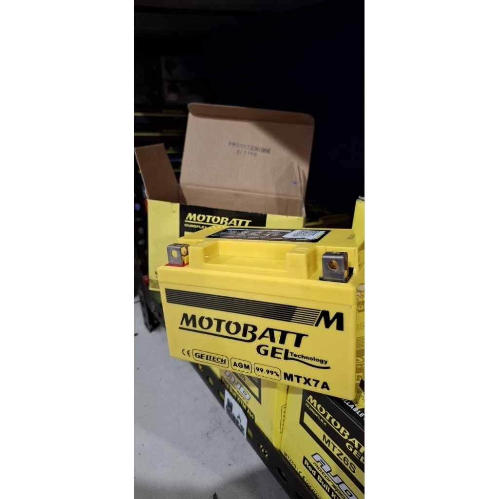 Aki Motobatt MTX7A Ninja 250fi