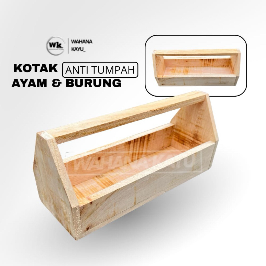 tempat pakan ayam burung merpati model tass | tempat pakan merpati model plong