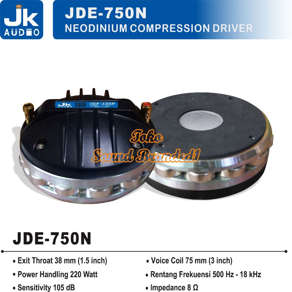 Speaker Driver DE750 Neo JK audio JDE 750 N