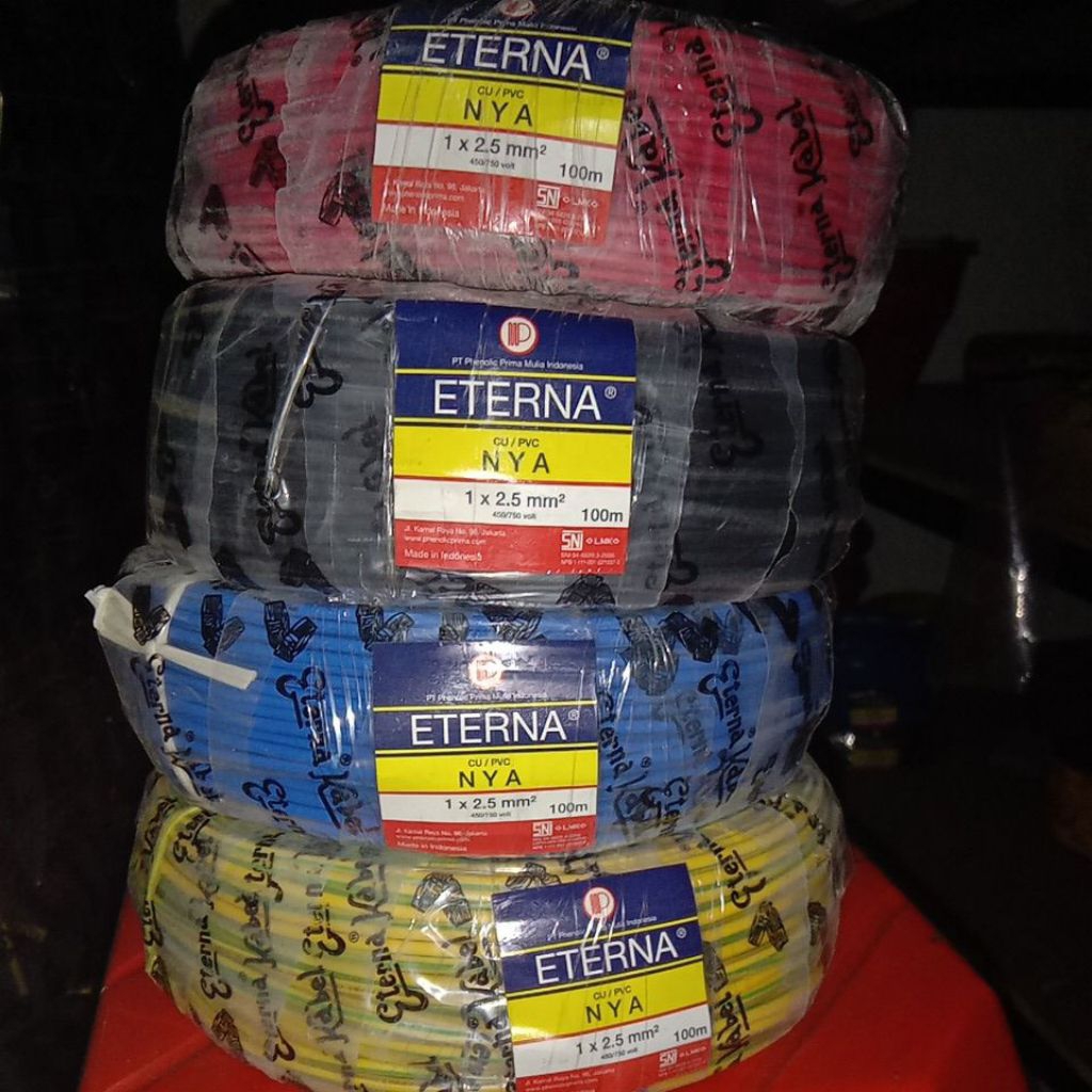 Kabel Listrik NYA ETERNA 1X2,5@100M