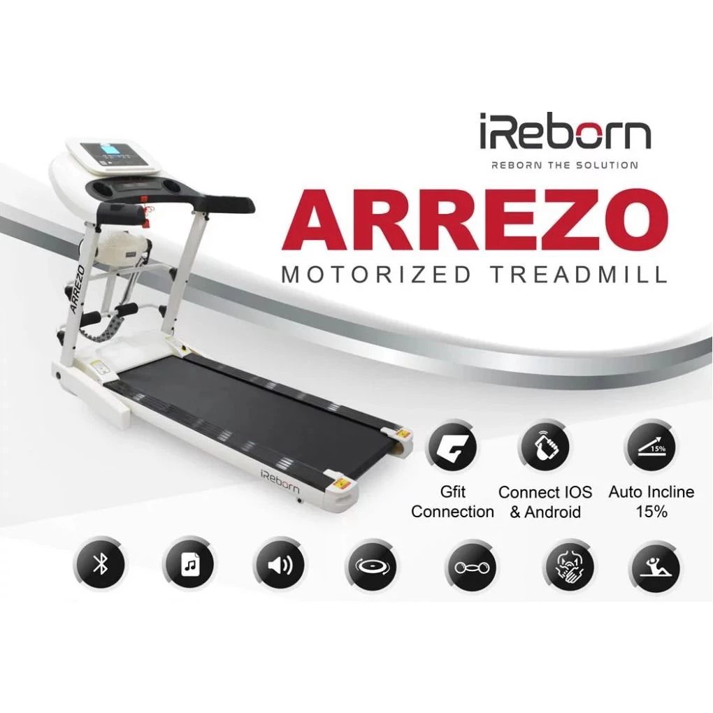 Treadmill Electric IREBORN Arrezo New