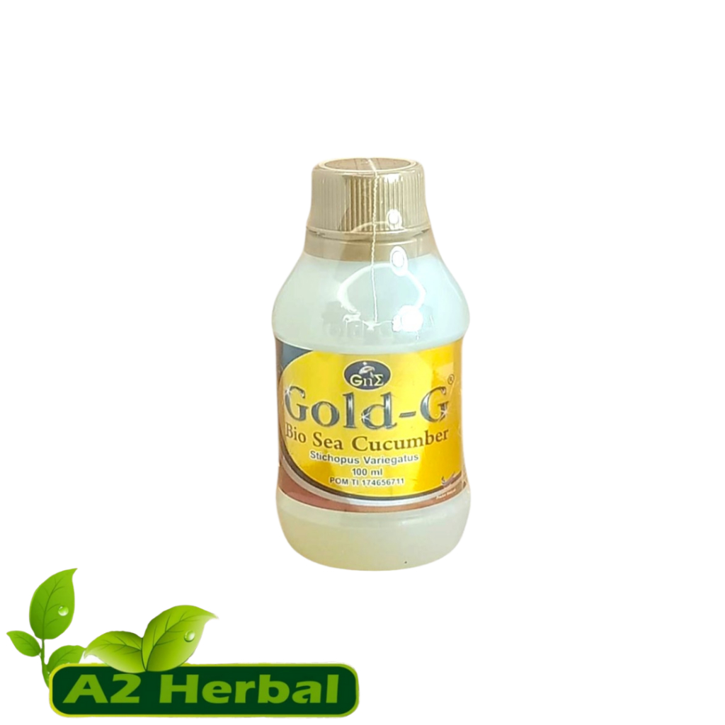 Gold G Sea Cucumber 100 Ml || Jelly Gamat Ekstrak Ikan Teripang || Gamat Gold G 100 Ml