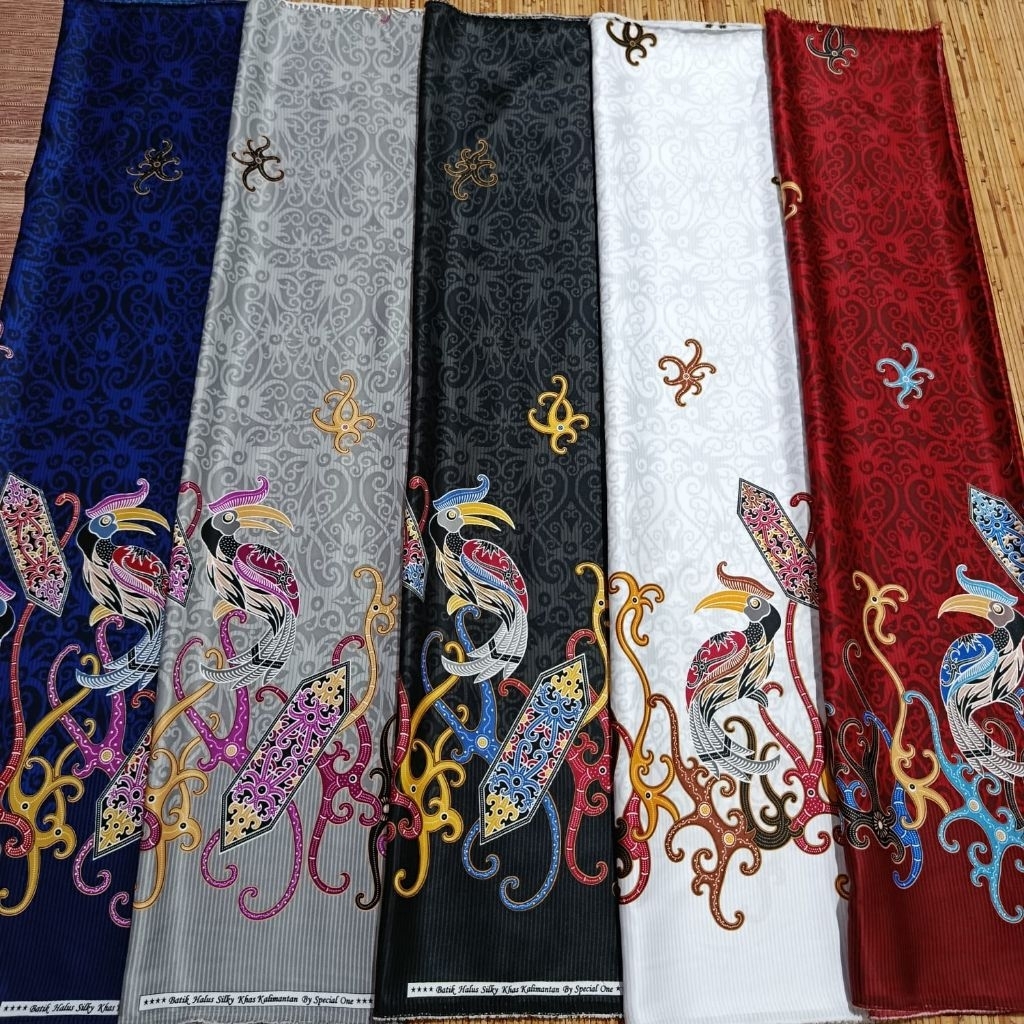 kain batik motif enggang dayak kalimantan SS01