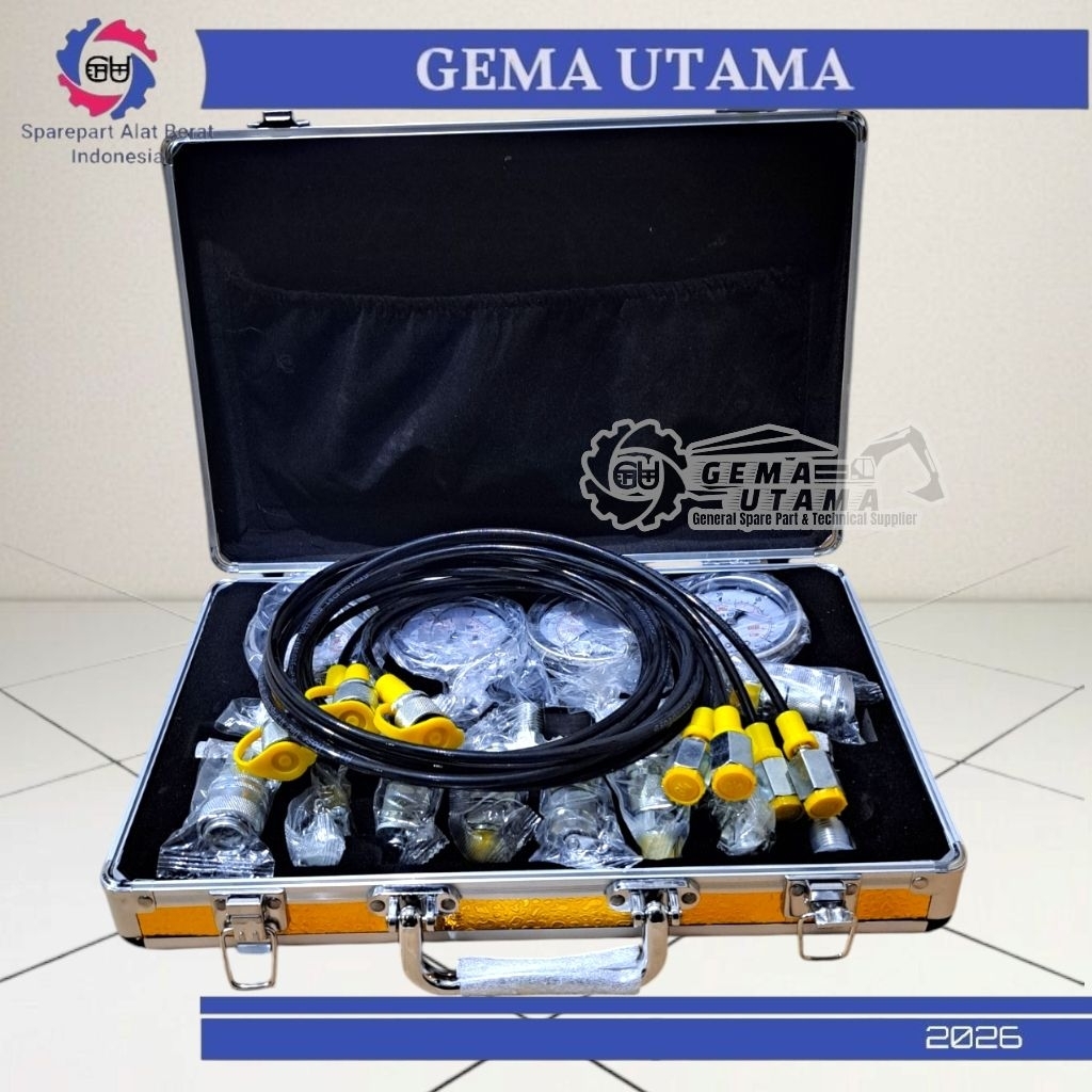 Alat Penguji Tekanan Hidrolik / Hydraulic Pressure kit 4 gauge