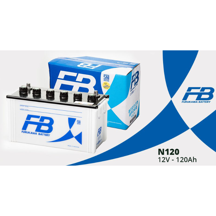 Aki basah N120 / 115F41 Furukawa Battery FB Premium 12V 120Ah