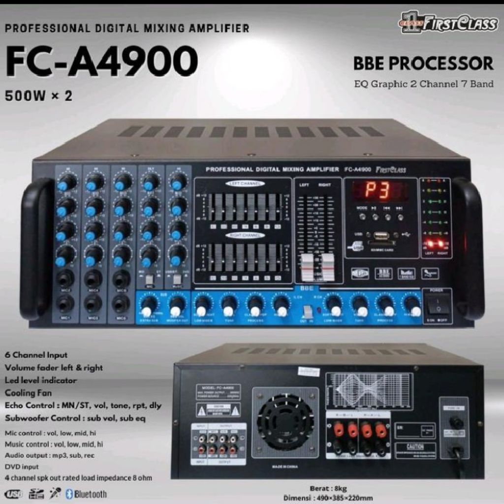 Amplifier Firstclass FC A4900 original ampli | MELODY CLASSIC