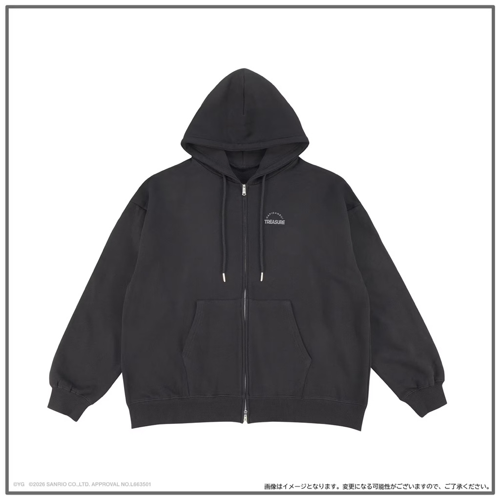 [PRE ORDER] MD ZIP UP HOODIE TREASURE X HAPIDANBUI JAPAN POCHACCO, DUCK PECKLE, KEROKEROKEROPPI, BAD