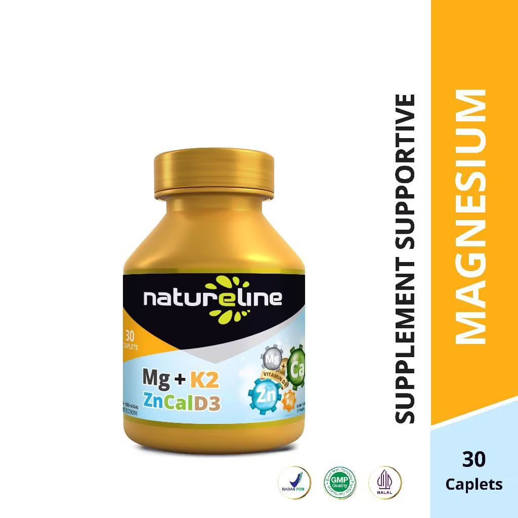 Natureline - MG + K2 ZnCalD3 30 Tablet