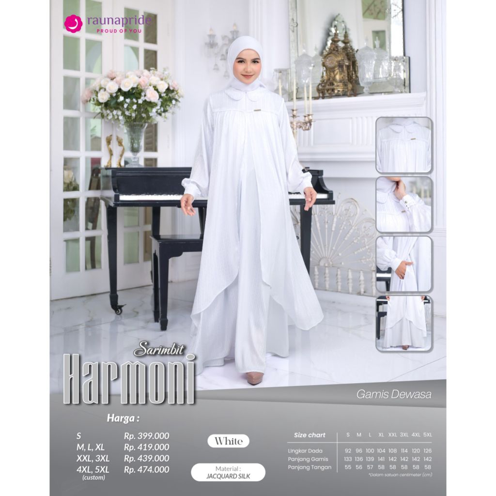 Gamis Raunapride Sarimbit Harmoni