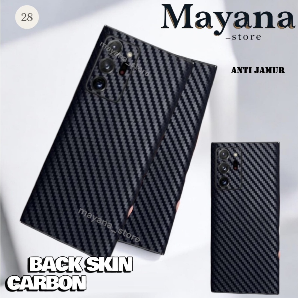 28 - Skin Mesin Clear/Black 3D Xiaomi Redmi Note 15 14 13 13Pro 12 11S 11 11Pro 10 10s 10Pro 10-5G 9