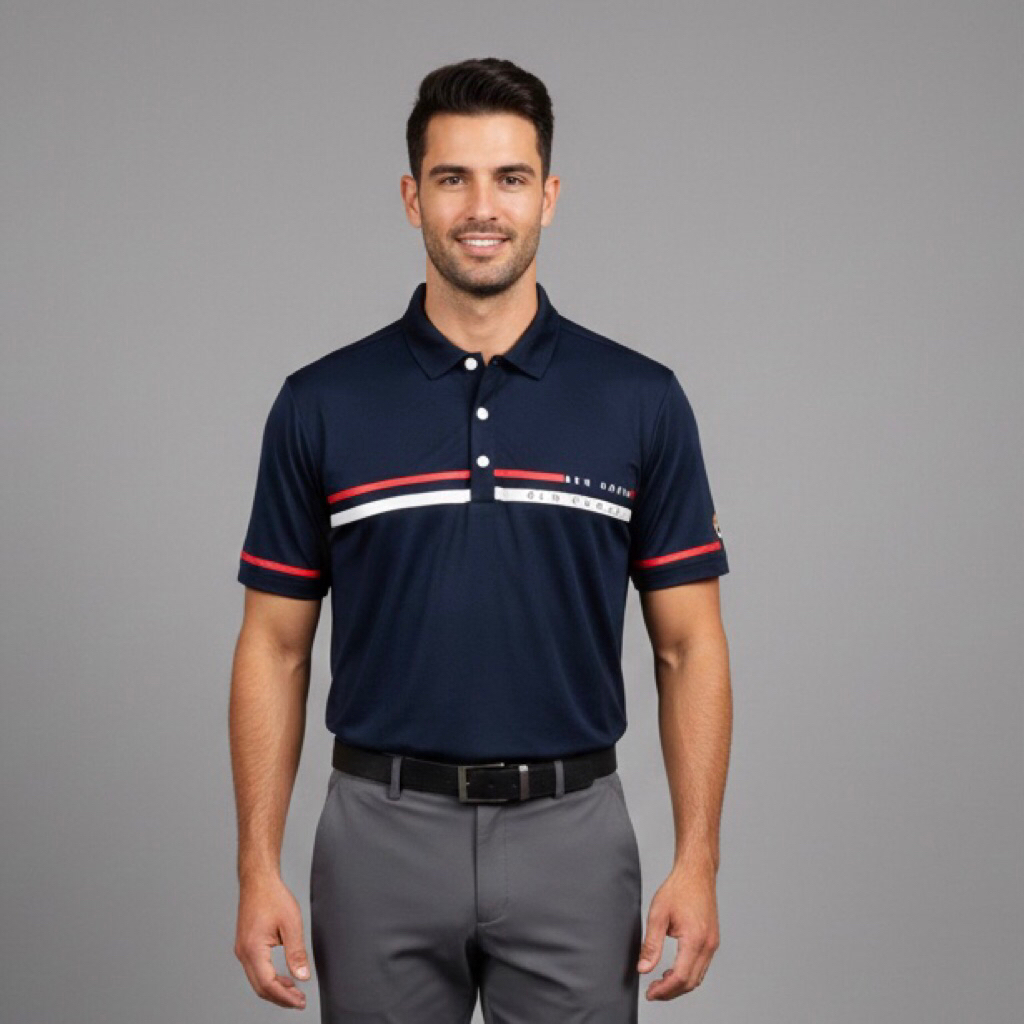 Baju Golf Polo Dry Pria BEN HOGAN GOLF Size M  Branded Second Preloved