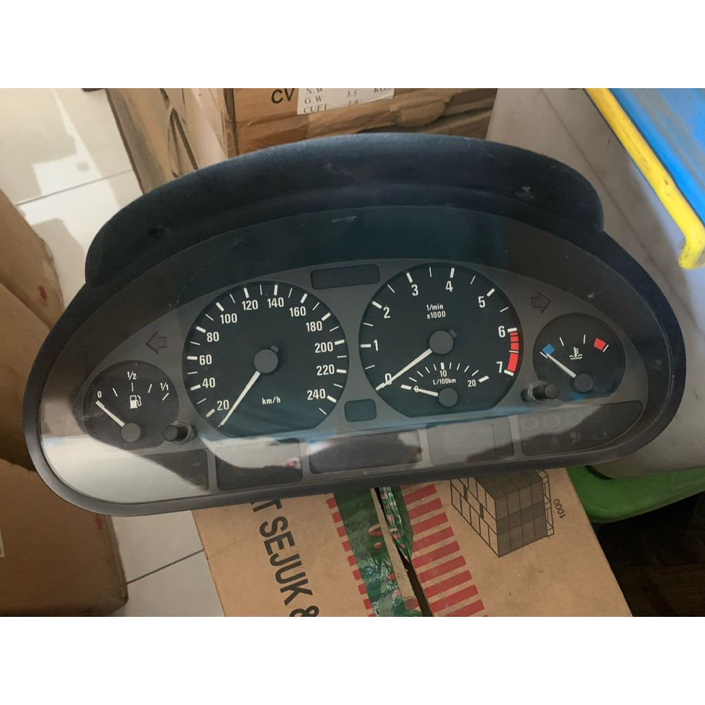 Speedometer E46 BMW second spedometer copotan