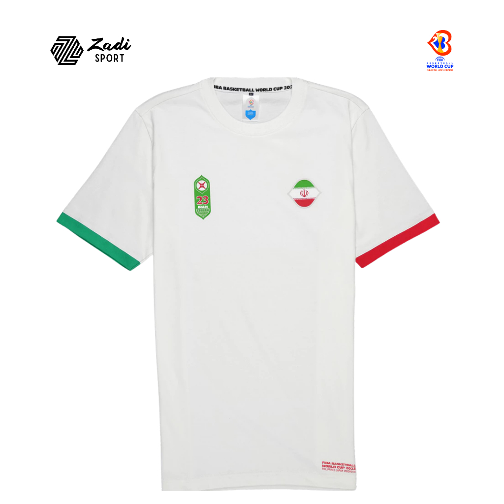 T-shirt Crew Iran – FIBA World Cup 2023 Official Merchandise (HFC010201)