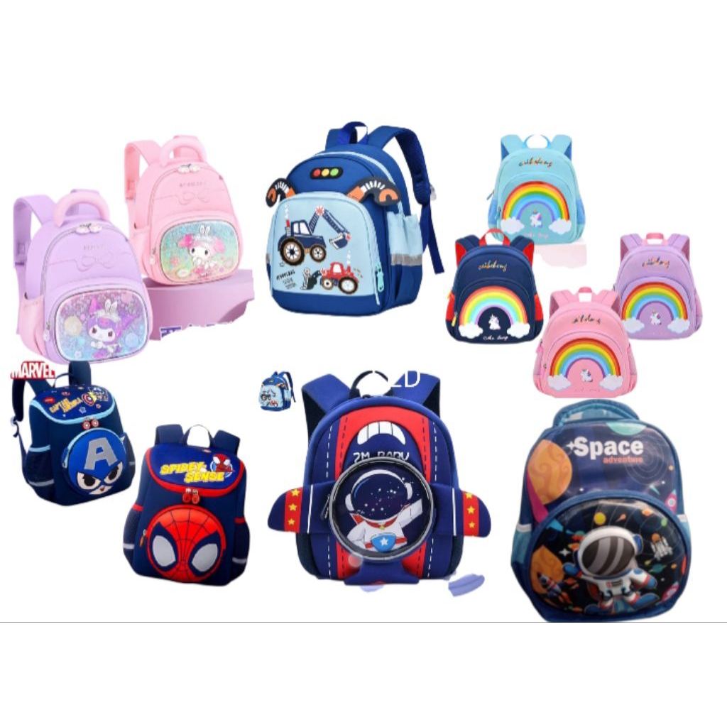 Tas Anak  TK Cowok terbaru Tas Excavator Anak TK Tas Anak TK Cowok Tas anak sekolah Laki laki