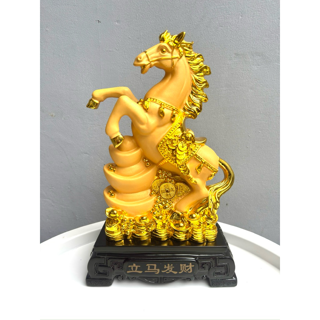 Hiasan Imlek 2026 Tahun Kuda/Patung Kuda Imlek/Patung Kuda Imlek 2026/Patung Hiasan Imlek 2026