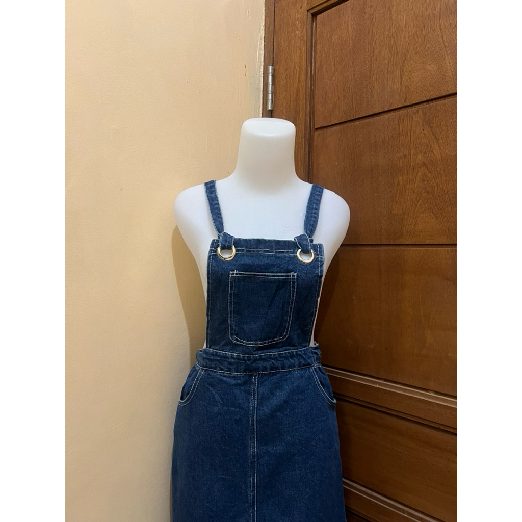 Overall Denim/ Denim Dress
