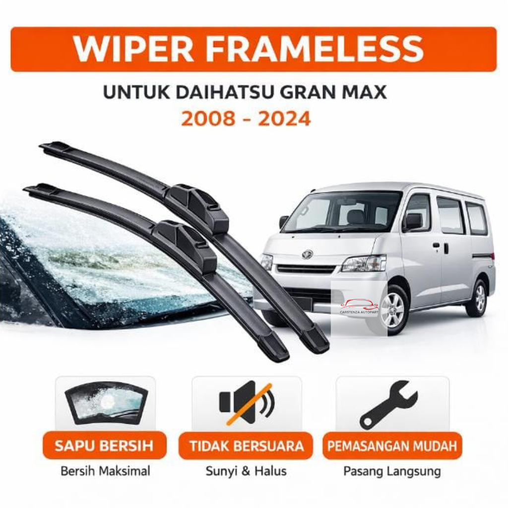 Wiper Frameless Grand Max Wiper Grand Max Minibus Wiper Pick Up Wiper Grand Max Depan Wiper 1 Set