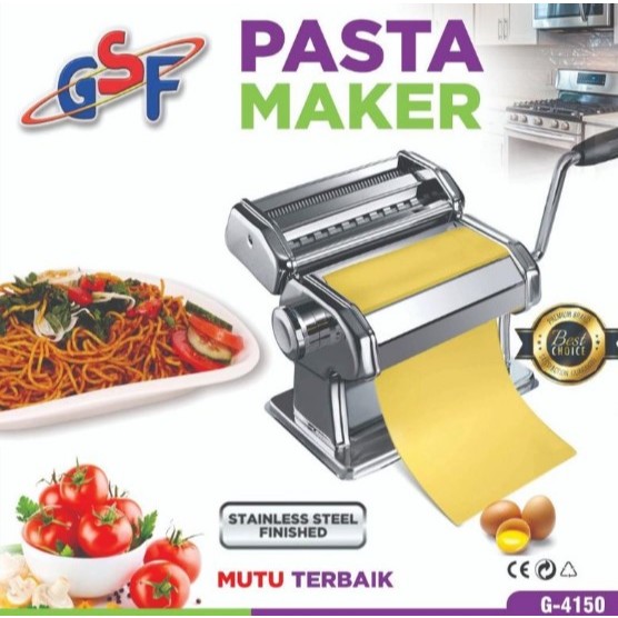 Pasta Maker GSF Ampia Alat Pembuat Pasta Molen Kue Bawang Mesin Penggiling Mie