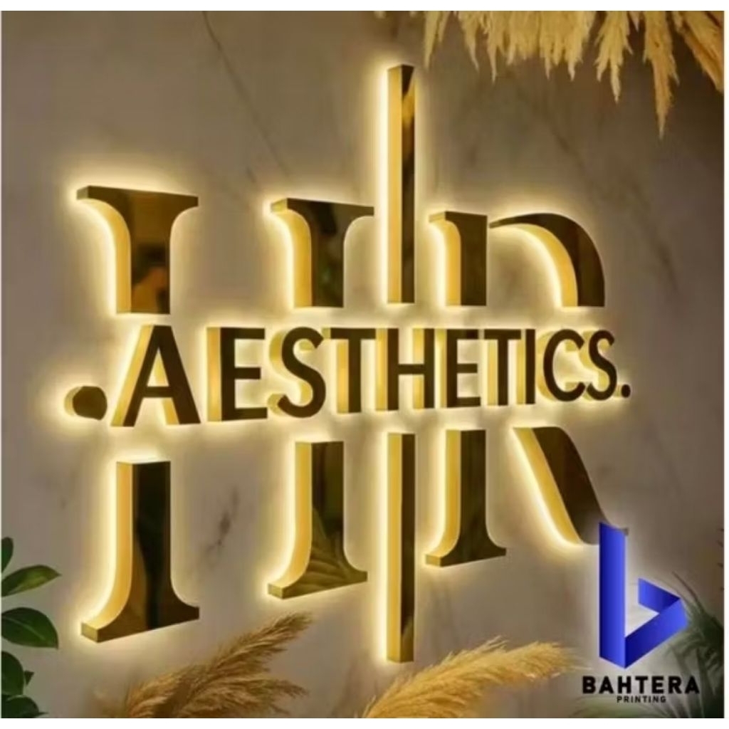 HURUF KAYU (HARGA PER HURUF) MDF HIASAN DINDING PAPAN NAMA USAHA HURUF MDF TIMBUL BISA COD CUSTOM HU