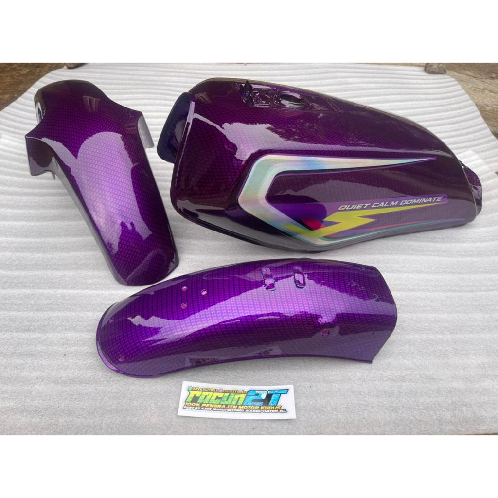 BODY SET RX KING CARBON UNGU