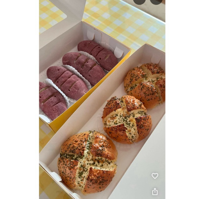 PAKET DRAKOR (Goguma Ppang + korean garlic bread)