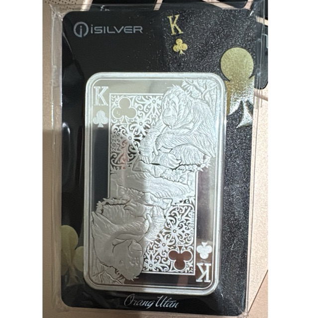 finesilver perak isilver king orangutan 100oz