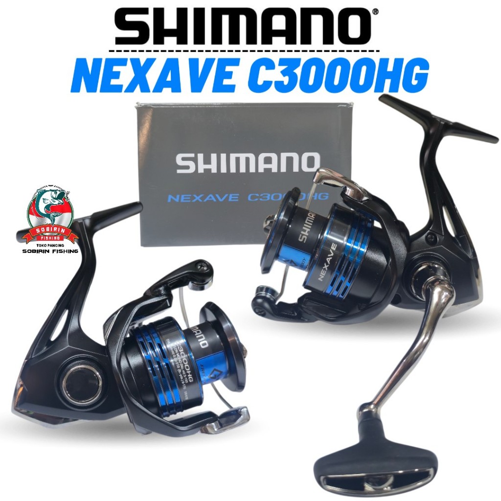 Reel spinning shimano nexave c3000hg super smooth | reel shimano nexave 3000